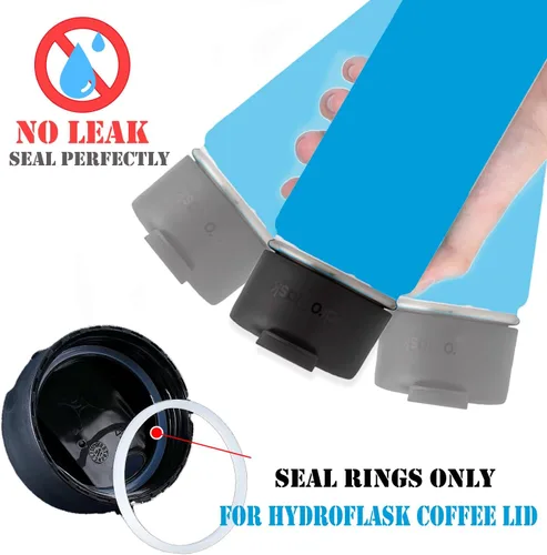Vista 2 de Greant 6 piezas de anillo O para tapa de hidromatraz de boca ancha, sello de goma de 2'' a 2.3'' para tapa de termo hidráulico, ajustable
