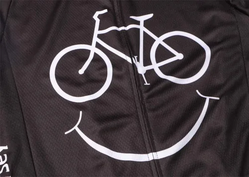 Vista 5 de Ciclismo Jersey Hombres Full Zip Bike Shirt Racing Top Bicicletas Ropa