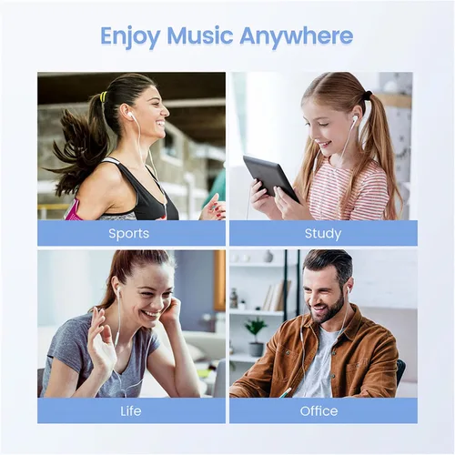 Vista 8 de Auriculares intrauditivos con cable Lightning con micrófono y Vol Ctrl