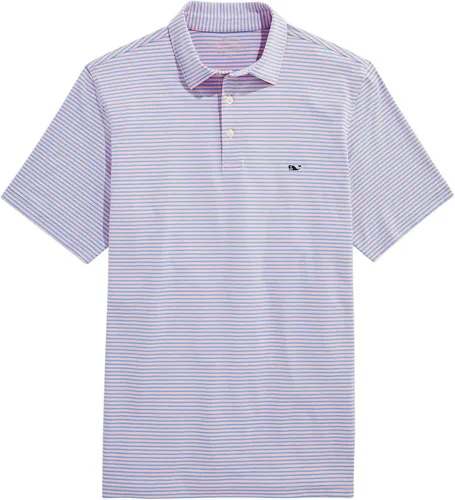 Vista 27 de Vineyard Vines Polo Bradley Stripe Sankaty para hombre Ocean Breeze Tejeda
