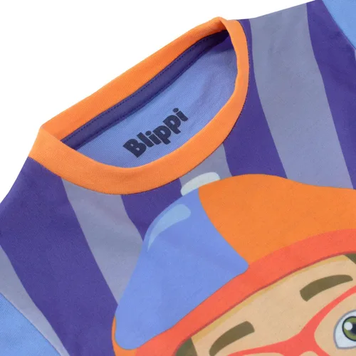 Vista 5 de Blippi Pijama para niños, Naranja