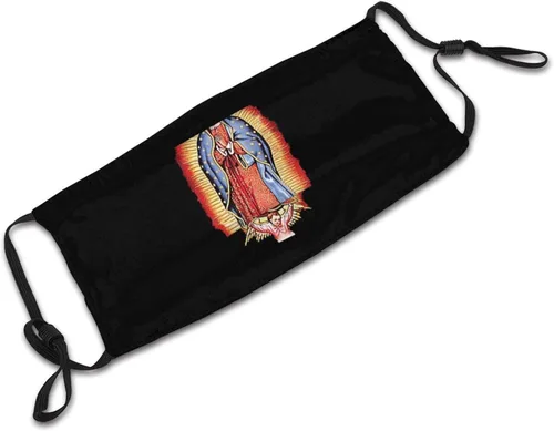 Vista 6 de Máscara facial de Jesús a la moda, reutilizable, pasamontañas para hombres y mujeres