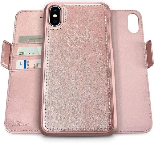 Vista 84 de Dreem - Funda y cartera Fibonacci 2 en 1 para iPhone Negro