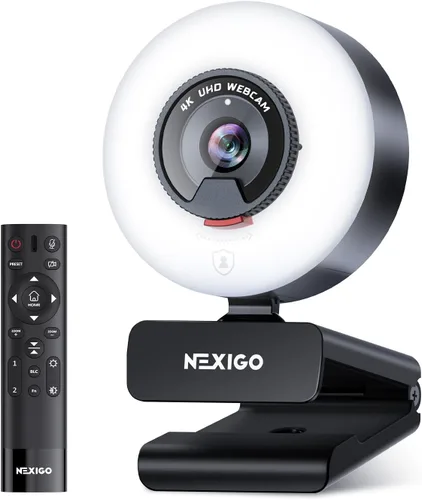 Vista 11 de NexiGo N660 - Webcam de 1080P para negocios, micrófono dual y cubierta de privacidad, cámara web FHD USB para computadora, Plug and Play