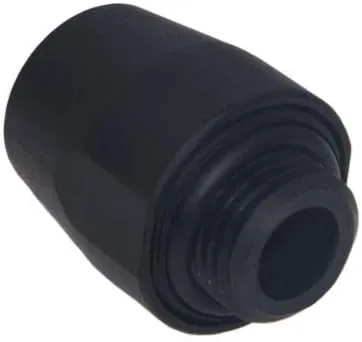 Vista 2 de Alphacool Adaptador de compresión HF TPV, nailon negro, paquete de 6