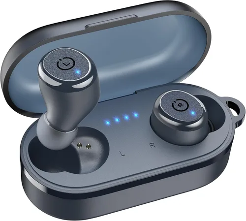 Vista 13 de TOZO - T10 - Auriculares inalámbricos Bluetooth 5.0 1 Negro