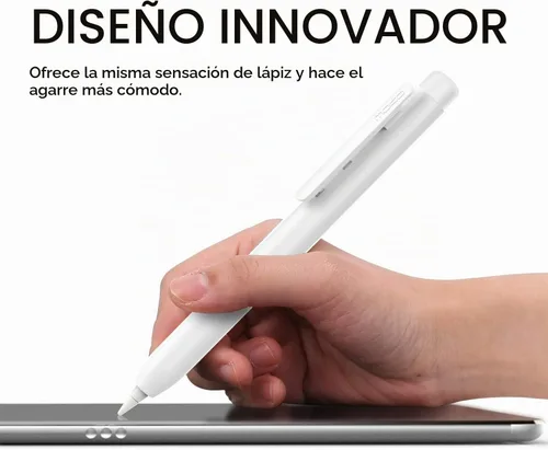 Vista 7 de MoKo Funda retráctil para Apple Pencil 1ª generación, color blanco A-blanco