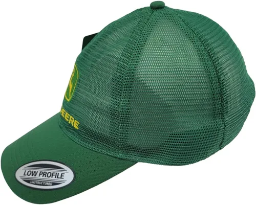 Vista 6 de John Deere Gorra de malla suave para camionero verde - LP81105, Verde