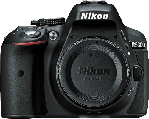 Vista 8 de Nikon D5300 24.2 MP CMOS Cámara Digital SLR con Wi-Fi Integrado y GPS Solo Cuerpo (Roja)