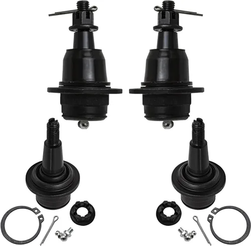 Vista 55 de Detroit Axle - Kit de rótulas delanteras para Ford 2003-2006 Crown Victoria Lincoln Town Car Mercury Grand Marquis 2003-2004 Marauder, reemplazo