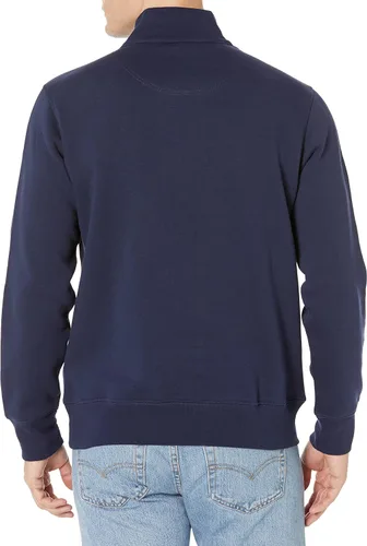Vista 2 de Dockers Sudadera de forro polar de manga larga con cremallera de 14 para hombre