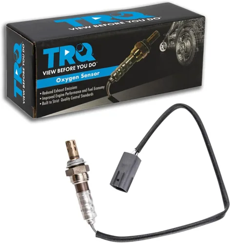 Vista 220 de TRQ Sensor de Oxígeno O2 de 4 Hilos de Banda Estrecha Compatible con VW Atlas 2.0L 2018-21, VW GTI 2.0L 2016-18, Audi A3 Quattro 2.0L 2015-18, VW