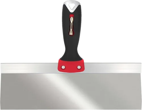 Vista 3 de ALLWAY STKB8 Cuchillo de acero inoxidable de agarre suave con extremo de martillo y punta de destornillador, 8 pulgadas Agarre ergonómico, extremo