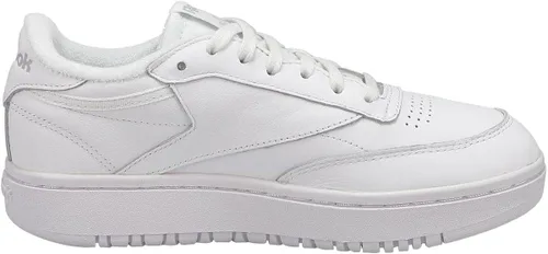 Vista 4 de Reebok Tenis dobles Club C para mujer, Transparente
