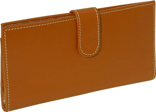 Vista 4 de Piel Leather Cartera multitarjeta Saddle talla única Cartera multitarjeta