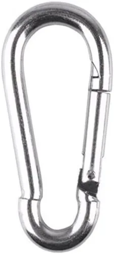 Vista 4 de CABAX Kit de accesorios de vela para vela triangular cuadrada serie M6, acero inoxidable antioxidante resistente con 4 tensores, 6 ojales