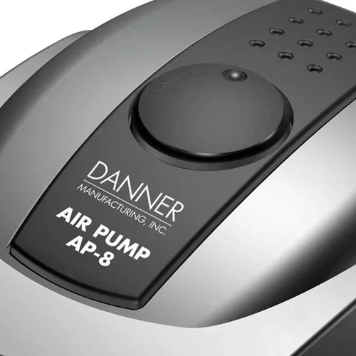 Vista 3 de Danner Manufacturing, Inc., Supreme Oxy-Flo AP-8, Bomba de aire de bajo volumen para acuarios, 06408