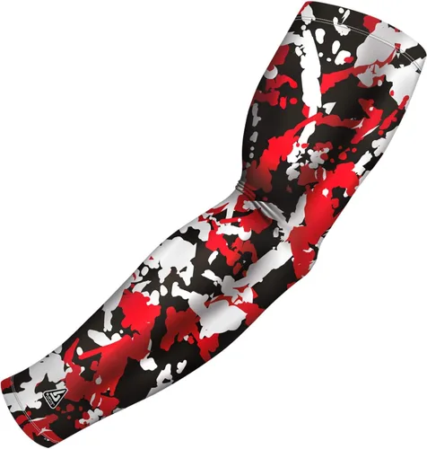 Vista 25 de B-Driven Pro-Fit Sports - Manga de compresión deportiva para hombres, mujeres y jóvenes, diseños de camuflaje, ayuda a la circulación y refrigeración