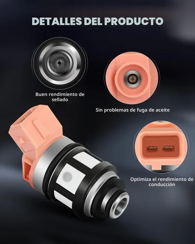 Vista 5 de SCITOO 1 agujero 4pcs inyectores de combustible para Nissan para D21 3.0L