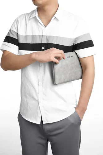 Vista 2 de FSD.WG Bolso de mano grande para hombre, 12.0in, 3