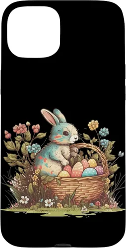Vista 9 de Happy Easter Day Easter Bunny Happy Easter Egg Basket Case for iPhone 17