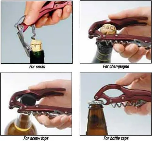 Vista 4 de Franmara Bacchus Professional - Abridor de vino y champán