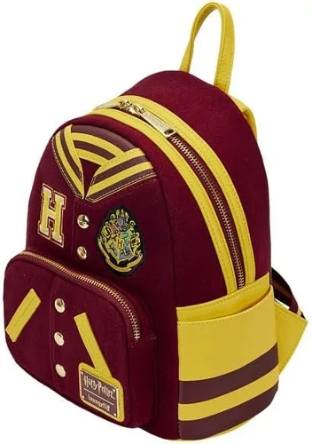 Vista 2 de Loungefly Harry Potter Hogwarts Crest Varsity - Mini mochila, Multi