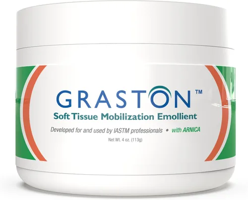 Vista 7 de Graston Technique Emoliente enriquecido con vitamina E - Tarro de 4 onzas, ideal para loción IASTM y crema de terapia de masaje, crema perfecta