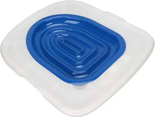Vista 9 de Kit de entrenamiento de inodoro para gatos, tapete reutilizable para arena para cachorros y gatos, asiento de orinal para gatito, fuerte capacidad