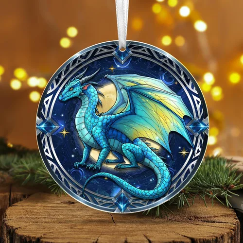 Vista 9 de GEEMBI Regalos de fantasía de Navidad para mujeres y hombres – Adornos de Navidad de atrapasoles 2025 – Decoración de fantasía de noche mágica