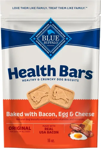 Vista 21 de Blue Buffalo Health Bars Galletas para Perros Crujientes, Horneadas al Horno con Ingredientes Naturales, Calabaza y Canela, Bolsa de 16 onzas