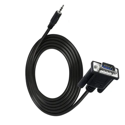 Vista 4 de DB9 9 Pin Female to 3.5mm Male pl-UG Serial Cord RS232 to 1/8 Inch Conversion Cord- 6FT/1.8M