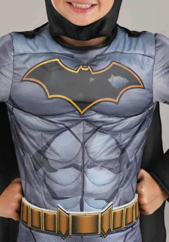 Vista 3 de Disfraz Deluxe de Batman DC Comics para Niños Multicolor