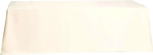 Vista 5 de Efavormart - Mantel rectangular de poliéster, 90 x 156 pulgadas, color beige, 5 unidades, para bodas, fiestas, restaurantes