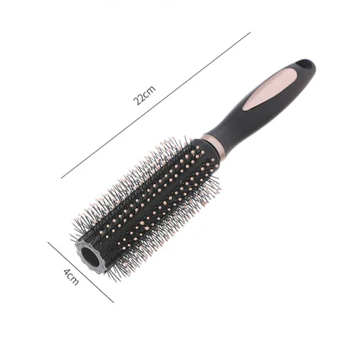 Vista 2 de Cepillos de pelo antiestáticos para hombres y mujeres, adultos y niños, cerdas de nailon, cepillo de masaje, cepillo de masaje para desenredar