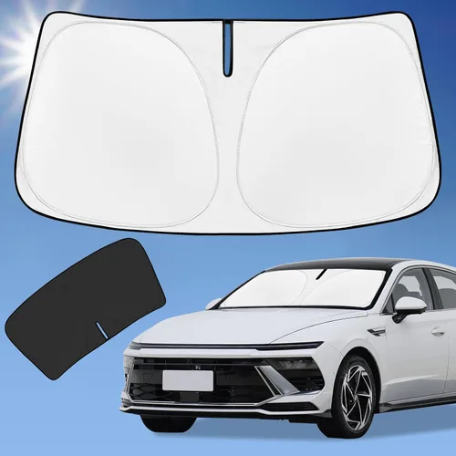 Vista 221 de Parasol de 4 capas para parabrisas, ajuste personalizado, tela 240T