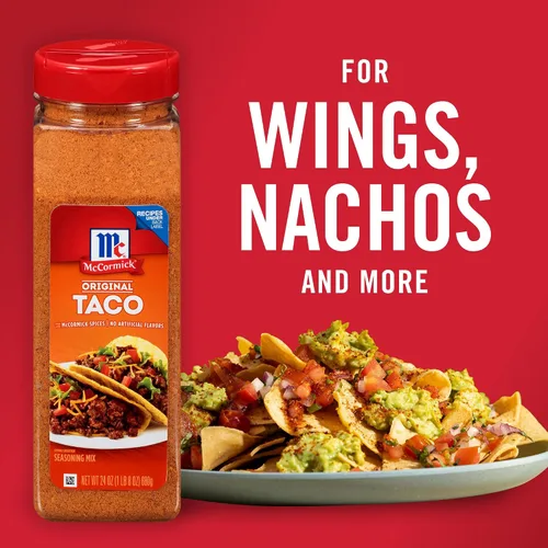 Vista 7 de Mezcla de condimentos para tacos original de McCormick, 24 oz
