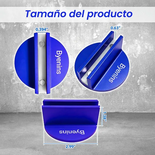Vista 7 de Almohadilla Magnética Universal Grande de Aluminio Ranurada para Gato, Protector de Riel del Bastidor Compatible con la Mayoría de Gatos y 1