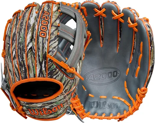 Vista 13 de Wilson Guantes de béisbol A2000® para invierno 2025 Rubio/Real/Amarillo