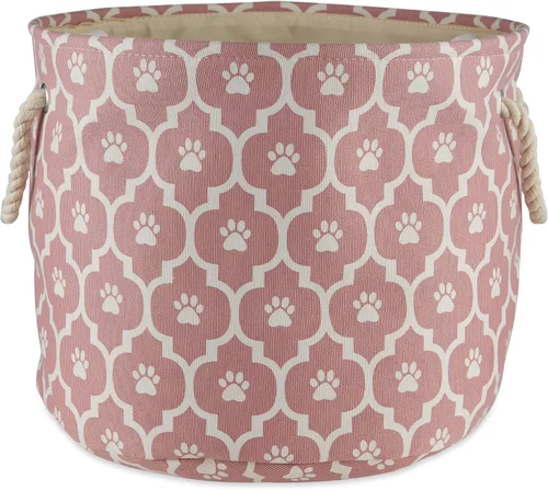 Vista 16 de Bone Dry Pet Storage Collection Lattice Estampado de Patas, Negro, Rectángulo Pequeño