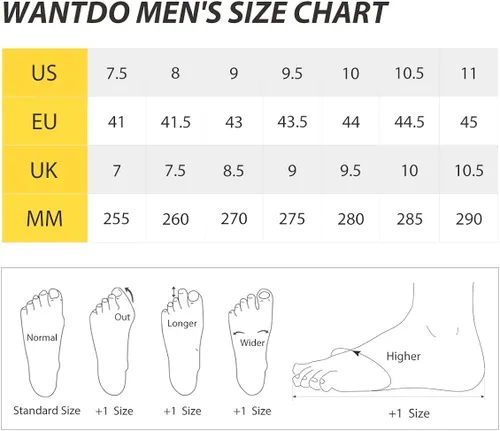 Vista 7 de Wantdo Zapatos de senderismo impermeables para hombre, botas de senderismo ligeras