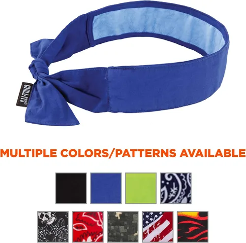 Vista 5 de Ergodyne Chill-Its 6700CT - Bandana de enfriamiento evaporativo