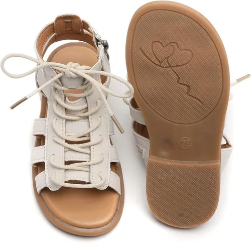 Vista 6 de Komfyea Sandalias planas de verano para niña (bebéniño pequeño)