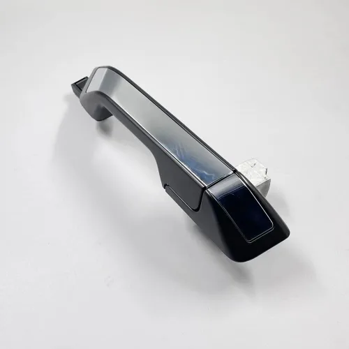 Vista 4 de Mango exterior delantero del lado del conductor negro con cromo compatible con Honda Odyssey 2011-2017