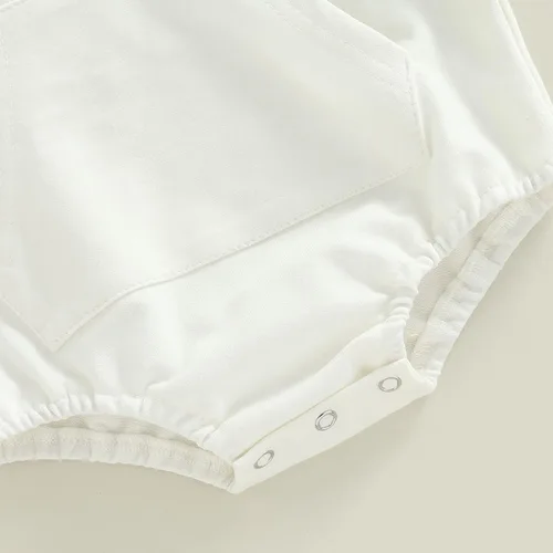 Vista 6 de Mameluco con capucha para bebé recién nacido, con orejas de conejo, mameluco con orejas de conejo, enterizo de ropa de Pascua