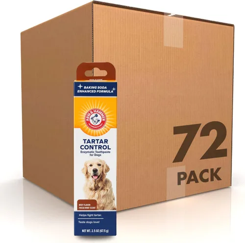 Vista 10 de Pasta dental para perros, sabor carne de res Arm & Hammer Advanced Care Enzymatic
