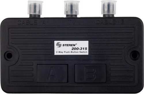 Vista 9 de STEREN 2 vías 2.4GHz 90dB 1 puerto de paso de alimentación DC que pasa en un puerto F-Pin divisor coaxial [201-232]