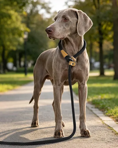 Vista 8 de lynxking Correa Deslizante para Perros de 5 6 8 PIES Correa de Entrenamiento para Perros Resistente de Servicio Pesado Trenzada Sin Tirones Correa
