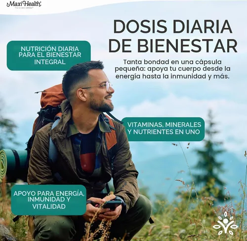 Vista 5 de Multivitamínico Maxi Health® para hombres y mujeres (120 unidades)