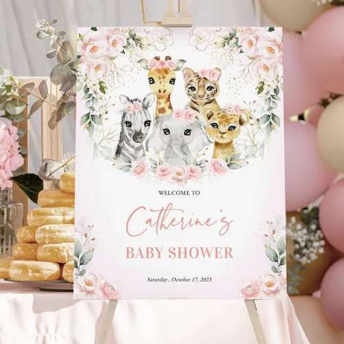 Vista 17 de Letrero personalizado para baby shower, letrero de bienvenida para baby shower, letrero para baby shower, personalizable para niña o niño, letrero